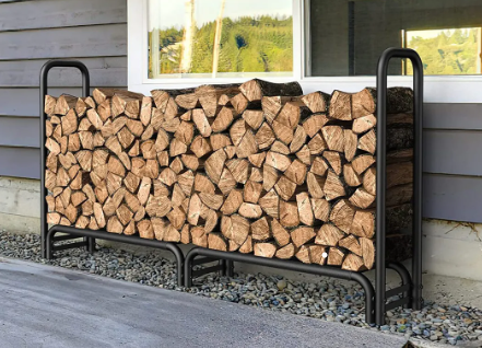 Firewood Rack - before cover