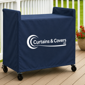 Serving Cart Covers -after covered