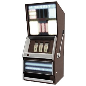 Slot Machine Dust without cover