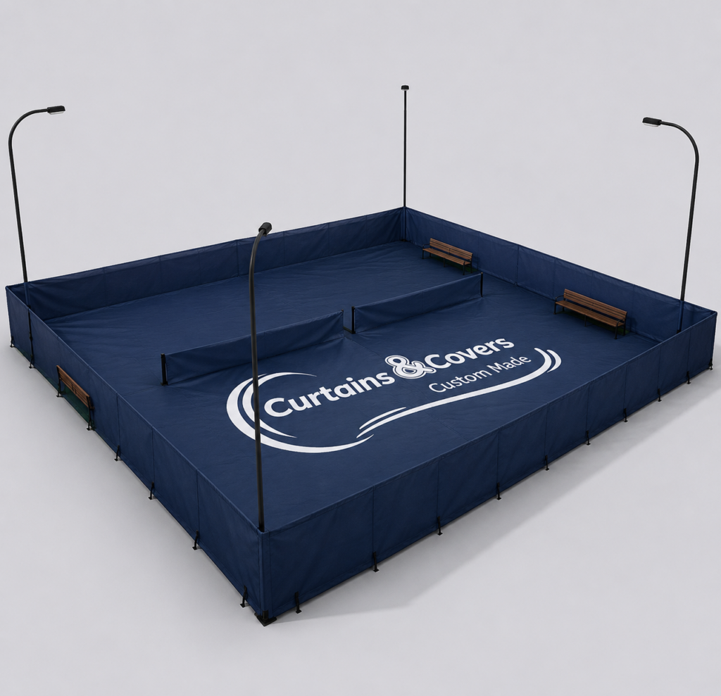 tennis court cover - made to measure