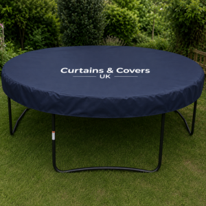 Trampoline after custom cover