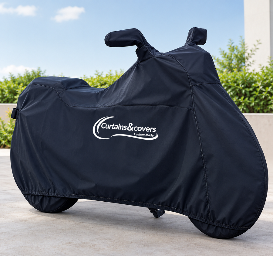 motor cycle after covered