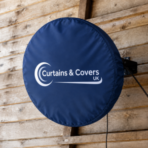 outdoor fan after covered