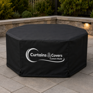Outdoor Fire Pit Covers when covered