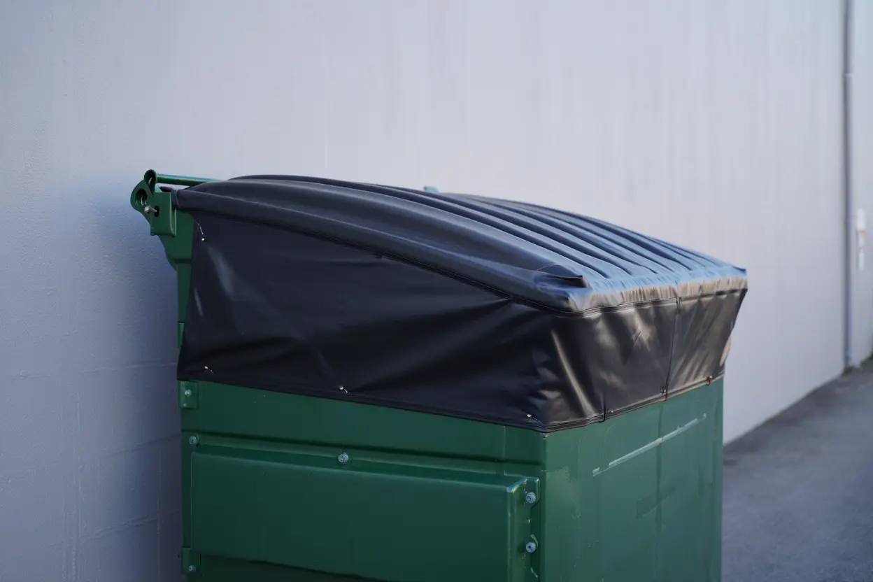 Dumpster Covers after