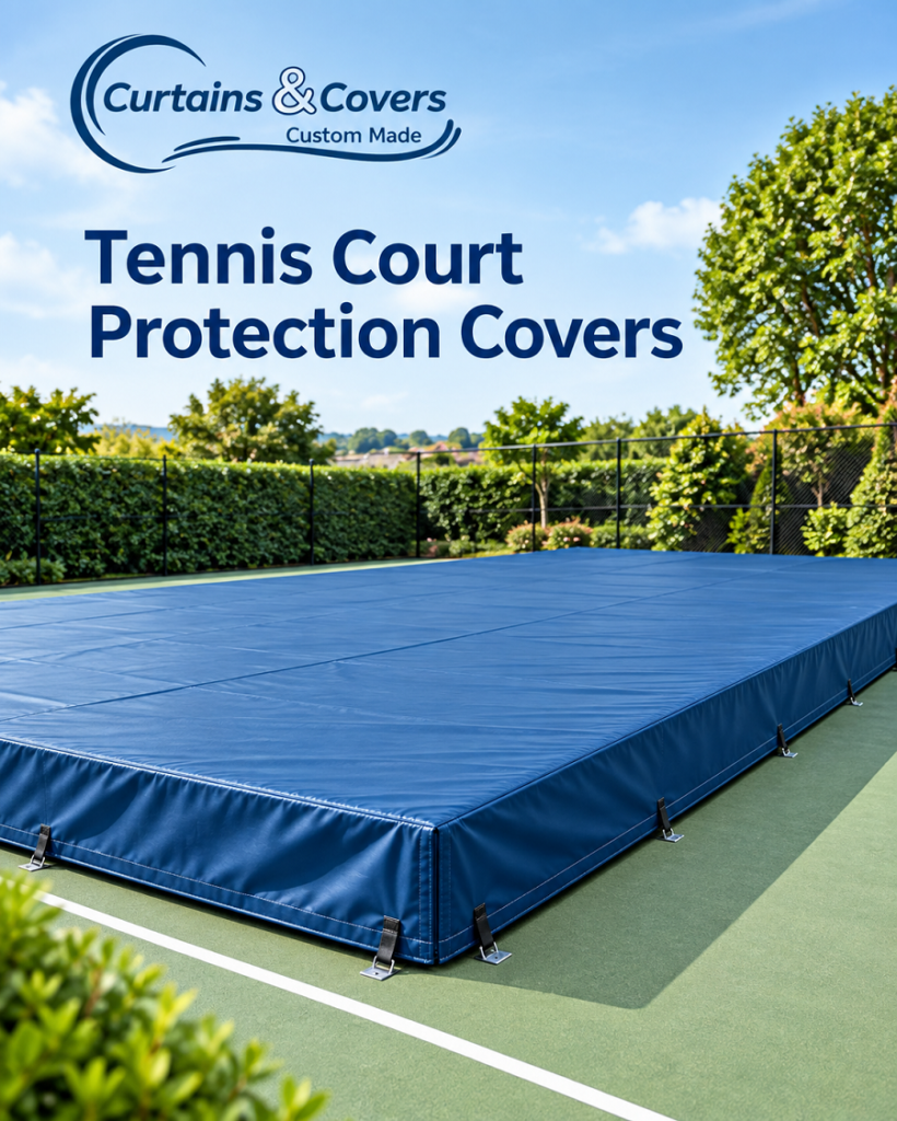 tennis court protection covers